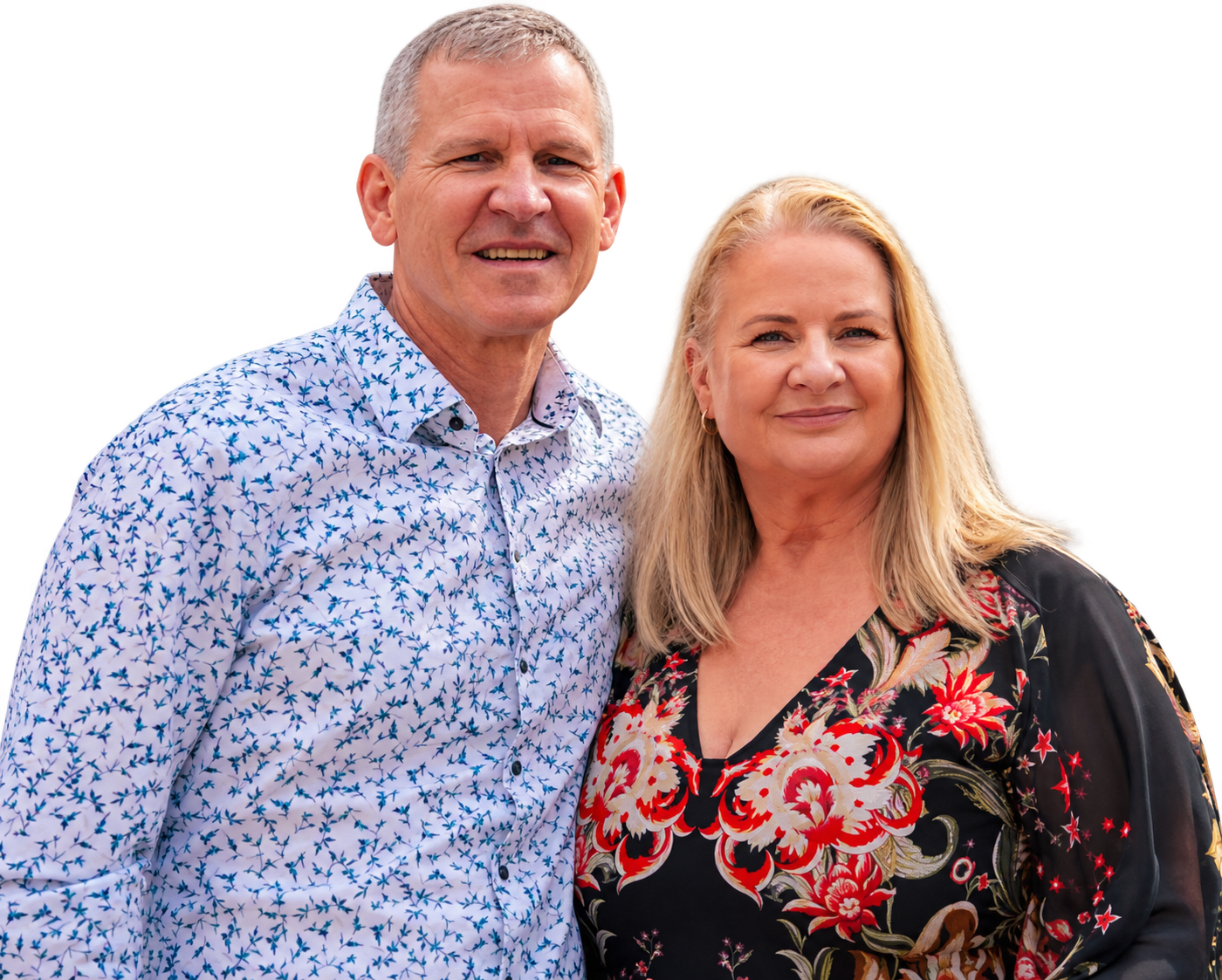Deanne and Richard, the owners of La Maison Lumière